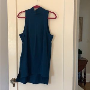 Blue tank dress